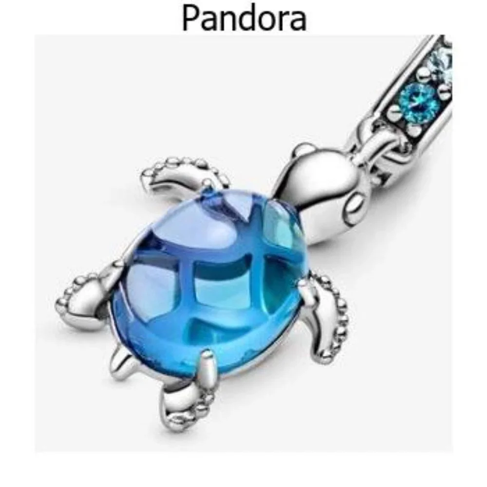 Pandora Murano Glass Turtle Charm